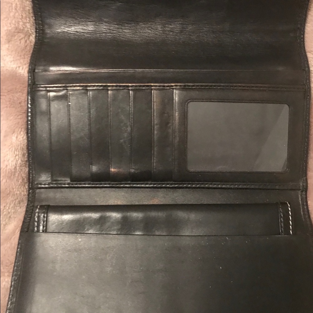 Leather coach wallet Authentic - Picture 4 of 6